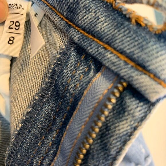 Loft modern skinny crop size 8 - Picture 6 of 9